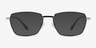 Eren Black Gold TitaniumEyeglass Frames from EyeBuyDirect, with Tinted Lenses