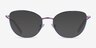 Mandolin Rainbow TitaniumEyeglass Frames from EyeBuyDirect, with Tinted Lenses