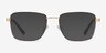 Bolton Gold Brown TitaniumEyeglass Frames from EyeBuyDirect, with Tinted Lenses