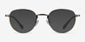 Scottie Bronze TitaniumEyeglass Frames from EyeBuyDirect, with Tinted Lenses