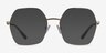 Elixir Gold TitaniumEyeglass Frames from EyeBuyDirect, with Tinted Lenses