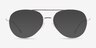 Vivo Gold TitaniumEyeglass Frames from EyeBuyDirect, with Tinted Lenses