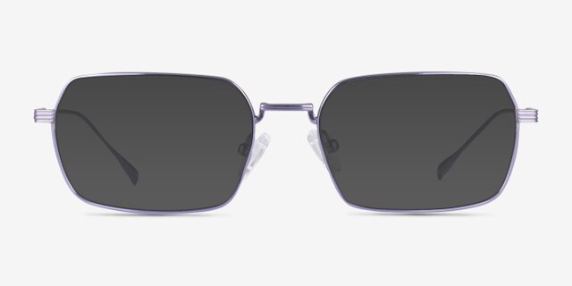 Nexo Violet TitaniumMontures de lunettes de vue d'EyeBuyDirect, Avec des Verres Teintés