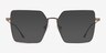 Flecto Bronze TitaniumMontures de lunettes de vue d'EyeBuyDirect, Avec des Verres Teintés