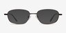 Setup Coffee TitaniumEyeglass Frames from EyeBuyDirect, with Tinted Lenses