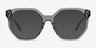 Arboreal Gray AcetateEyeglass Frames from EyeBuyDirect, with Tinted Lenses