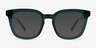 Coniferous Green AcetateEyeglass Frames from EyeBuyDirect, with Tinted Lenses