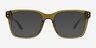 Sumac Green AcetateEyeglass Frames from EyeBuyDirect, with Tinted Lenses
