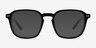Larch Black AcetateEyeglass Frames from EyeBuyDirect, with Tinted Lenses