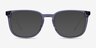 Lumber Blue AcetateEyeglass Frames from EyeBuyDirect, with Tinted Lenses