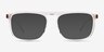 Root Clear AcetateEyeglass Frames from EyeBuyDirect, with Tinted Lenses