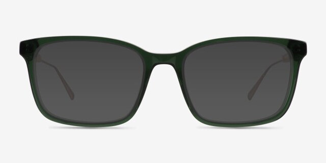 Branch Green AcetateEyeglass Frames from EyeBuyDirect, with Tinted Lenses