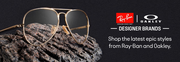 Shop the latest epic styles from Ray-Ban and Oakley.
