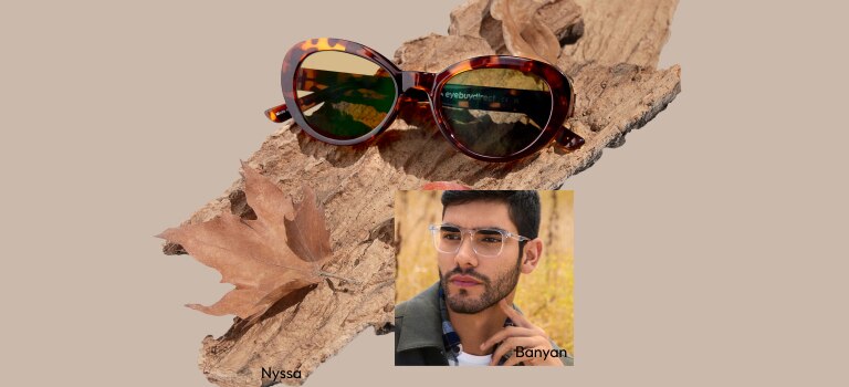 Des lunettes meilleures pour l'environnement, avec des montures conçues à 100% en matériaux bios. 