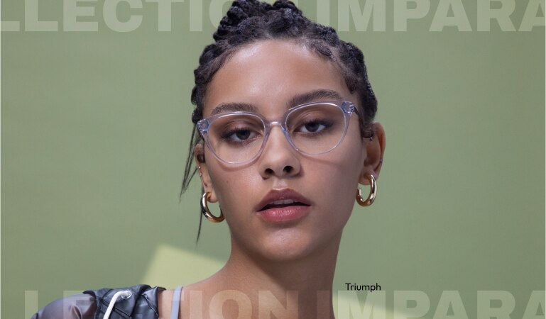 Find this new hue in a variety of eyewear styles and materials.