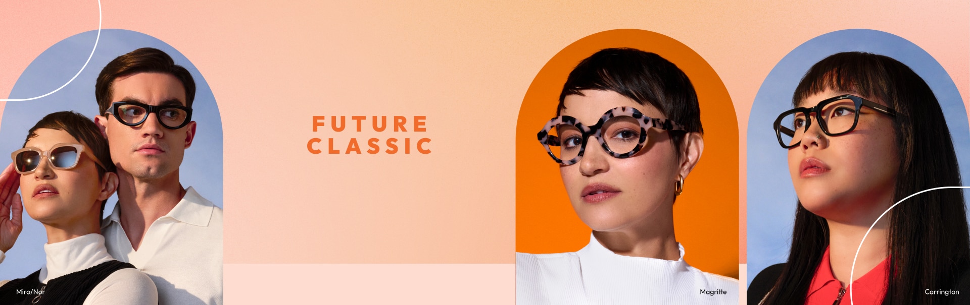 Elevating eyewear to an art form.