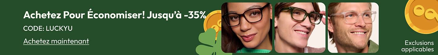 Achetez Pour Économiser! Jusqu’à -35% CODE: LUCKYU