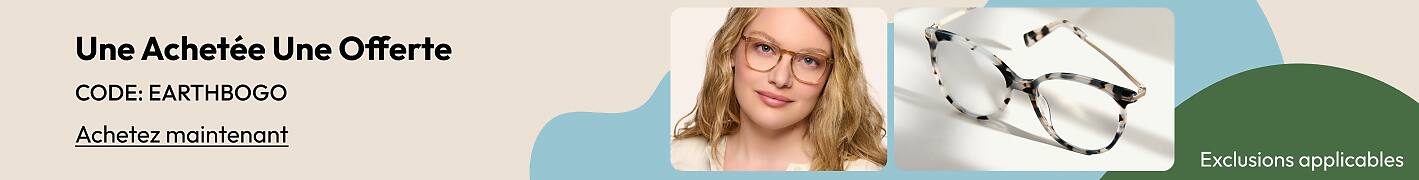 Une Achetée Une Offerte Code: EARTHBOGO