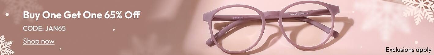 Buy One Get One 65% Off CODE: JAN65