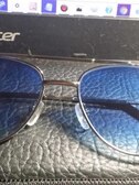 Glenn F. - Silver - aviator - metal