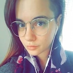 Alexandria H. - Bronze - round - metal