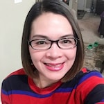 Anie P. -  Black  - rectangle - plastic