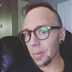 David R. - Red - round - plastic