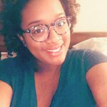 Dana W. - Blue/Floral - round - acetate