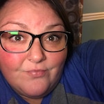 Pamela D. H. - Black/White - rectangle - plastic