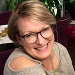 Lynne J. - Matte Gray - round - plastic