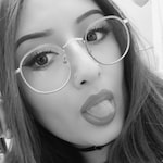 Shania H. - Brown Golden - round - metal