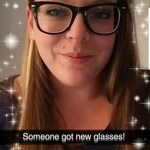 Juli S. - Black - square - plastic