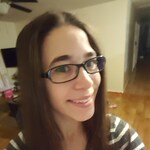 Miranda K. P. -  Black  - rectangle - plastic