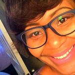 Janae G. - Matte Navy - square - plastic