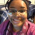 Valerie A S. - Black - browline - acetate-metal
