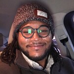 Randy W. - Matte Black - round - plastic-metal