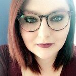 Cassandra W. - Pink/Floral - round - plastic