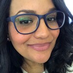 legnaly D. - Matte Navy - square - plastic