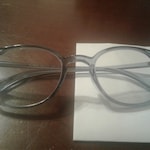 Jewel - Clear Blue - round - plastic