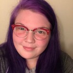 Brittany R. - Red - browline - acetate-metal