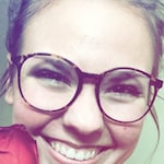 Kendal G. - Matte Floral - round - plastic