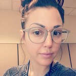 Kate D. - Matte Green - square - plastic