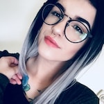 fullmetalmom - Matte Black/Gunmetal - round - plastic