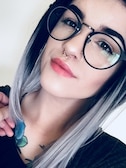 fullmetalmom - Matte Black/Gunmetal - round - plastic