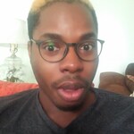 Andre W. - Matte Black - round - plastic