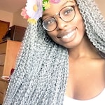 Nehway S. - Red/Floral - round - plastic