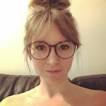 Anouk D. H. - Matte Floral - round - plastic