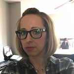 Jasmin A. - Black - square - plastic