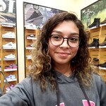 Adrienne D. - Black - round - plastic