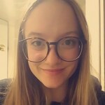 Kathryn J. W. - Matte Floral - round - plastic